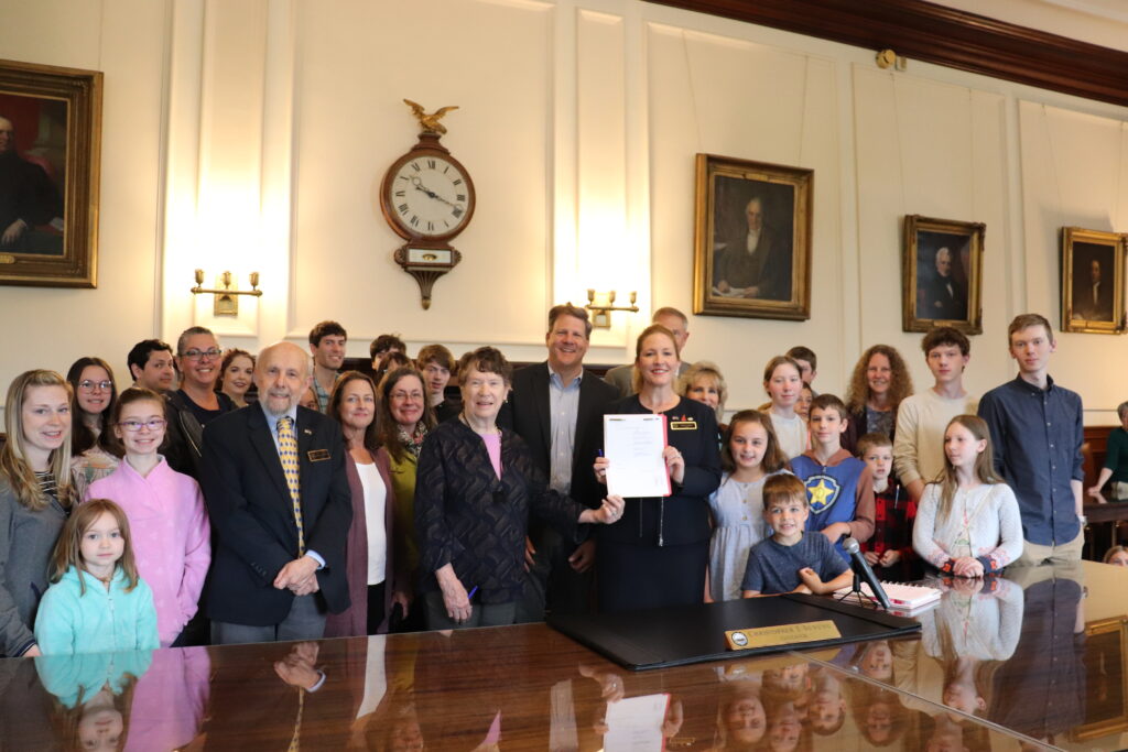 My Homeschool Freedom Bill Signing